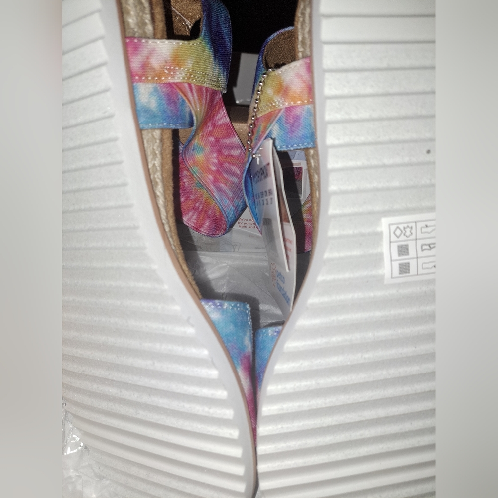 NWT-Skechers memory foam wedge sandals - Picture 8 of 15